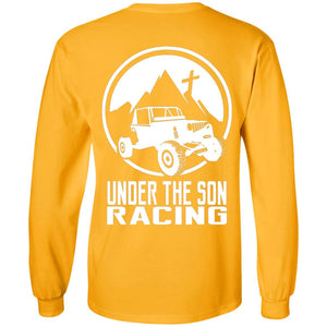 Under The Son Racing 2-sided print G240 Gildan LS Ultra Cotton T-Shirt