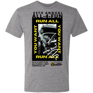 ALL-4-FUN 2021 by Bestop NL6010 Men's Triblend T-Shirt
