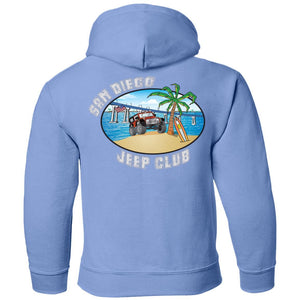SDJC 2-sided print G185B Gildan Youth Pullover Hoodie
