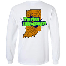 B&B Motorsports 2-sided print (Team Indiana back) G240 Gildan LS Ultra Cotton T-Shirt