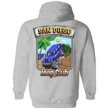 San Diego jeep club 2-sided print G185 Gildan Pullover Hoodie 8 oz.