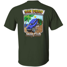 San Diego jeep club 2-sided print 2-sided print G500B Gildan Youth 5.3 oz 100% Cotton T-Shirt