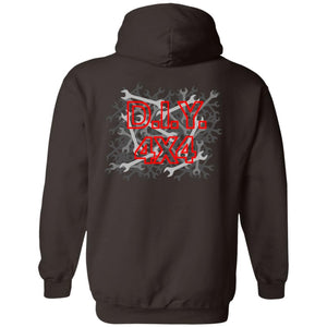 D.I.Y. 4x4 2-sided print G185 Gildan Pullover Hoodie 8 oz.