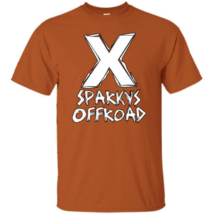 Sparky's Offroad white logo G200 Gildan Ultra Cotton T-Shirt