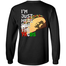 Jeep Paparazzi gray 2-sided print G240 LS Ultra Cotton T-Shirt