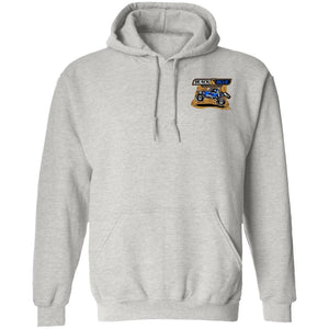 B&B Motorsports 2-sided print (Team Indiana back) G185 Gildan Pullover Hoodie 8 oz.