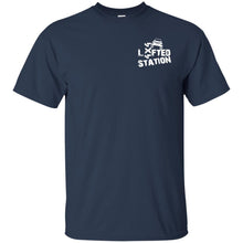 Lifted Station white logo G200 Gildan Ultra Cotton T-Shirt