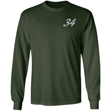 Yeti Motorsports logo 2-sided print G240 Gildan LS Ultra Cotton T-Shirt