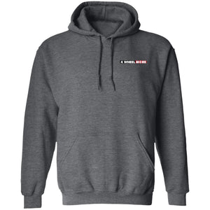 4 Wheel More 2-sided print G185 Gildan Pullover Hoodie 8 oz.