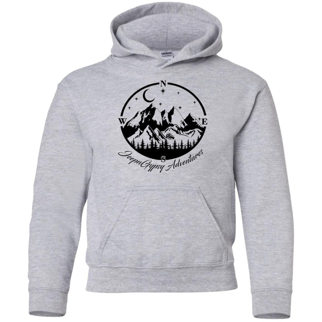 JeepnGypsy compass G185B Gildan Youth Pullover Hoodie