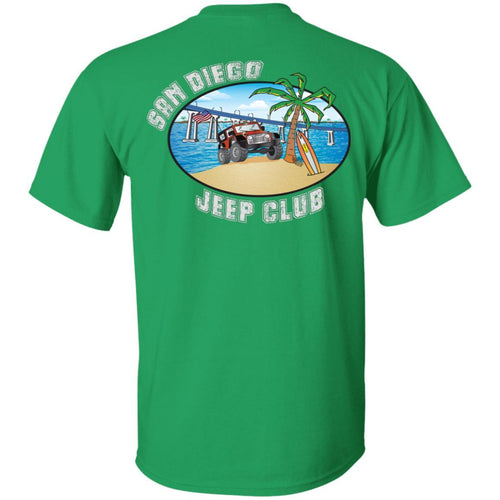 SDJC 2-sided print G500 Gildan 5.3 oz. T-Shirt