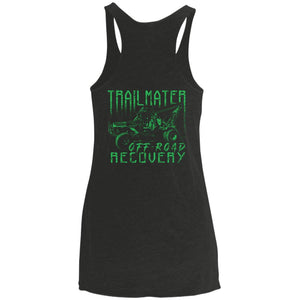Moab Motorsports Trailmater 2-sided print NL6733 Next Level Ladies' Triblend Racerback Tank