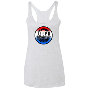 JeepNGypsies NL6733 Next Level Ladies' Triblend Racerback Tank