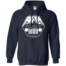 ASJC white logo G185 Gildan Pullover Hoodie 8 oz.