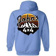 John's 4x4 2-sided print G185 Gildan Pullover Hoodie 8 oz.