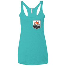 FOJ 2-sided print NL6733 Next Level Ladies' Triblend Racerback Tank
