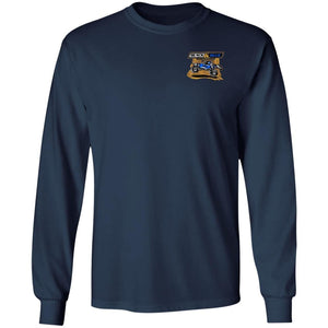 B&B Motorsports 2-sided print (Team Indiana back) G240 Gildan LS Ultra Cotton T-Shirt