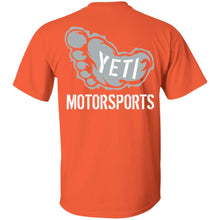 Yeti Motorsports logo 2-sided print G500 Gildan 5.3 oz. T-Shirt