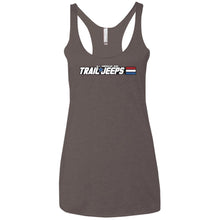 Trail Jeeps NL6733 Next Level Ladies' Triblend Racerback Tank