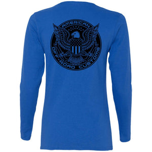 AmericanOffroadCustoms Horizontal G540L Ladies' Cotton LS T-Shirt