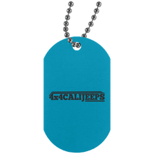 California Jeeps UN4004 Silver Dog Tag