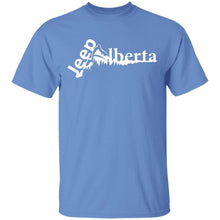 Jeep Alberta white logo G500 Gildan 5.3 oz. T-Shirt