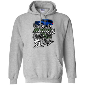 H57 Racing G185 Gildan Pullover Hoodie 8 oz.