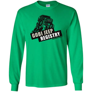 Gobi Jeep Registry G240 Gildan LS Ultra Cotton T-Shirt