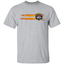 John's 4x4 tread print logo 2-sided print G500 5.3 oz. T-Shirt