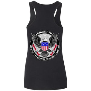 American Off-Road 2-sided print G645RL Ladies' Softstyle Racerback Tank