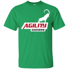 Agility Customs white logo G200B Gildan Youth Ultra Cotton T-Shirt