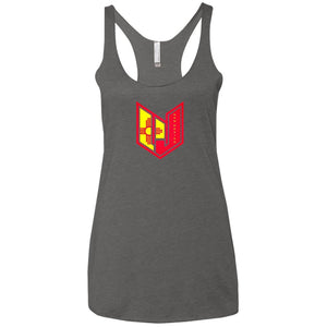 Wicked Jeeps NM NL6733 Next Level Ladies' Triblend Racerback Tank