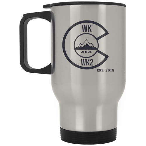 Colorado WK WK2 XP8400S Silver Stainless Travel Mug