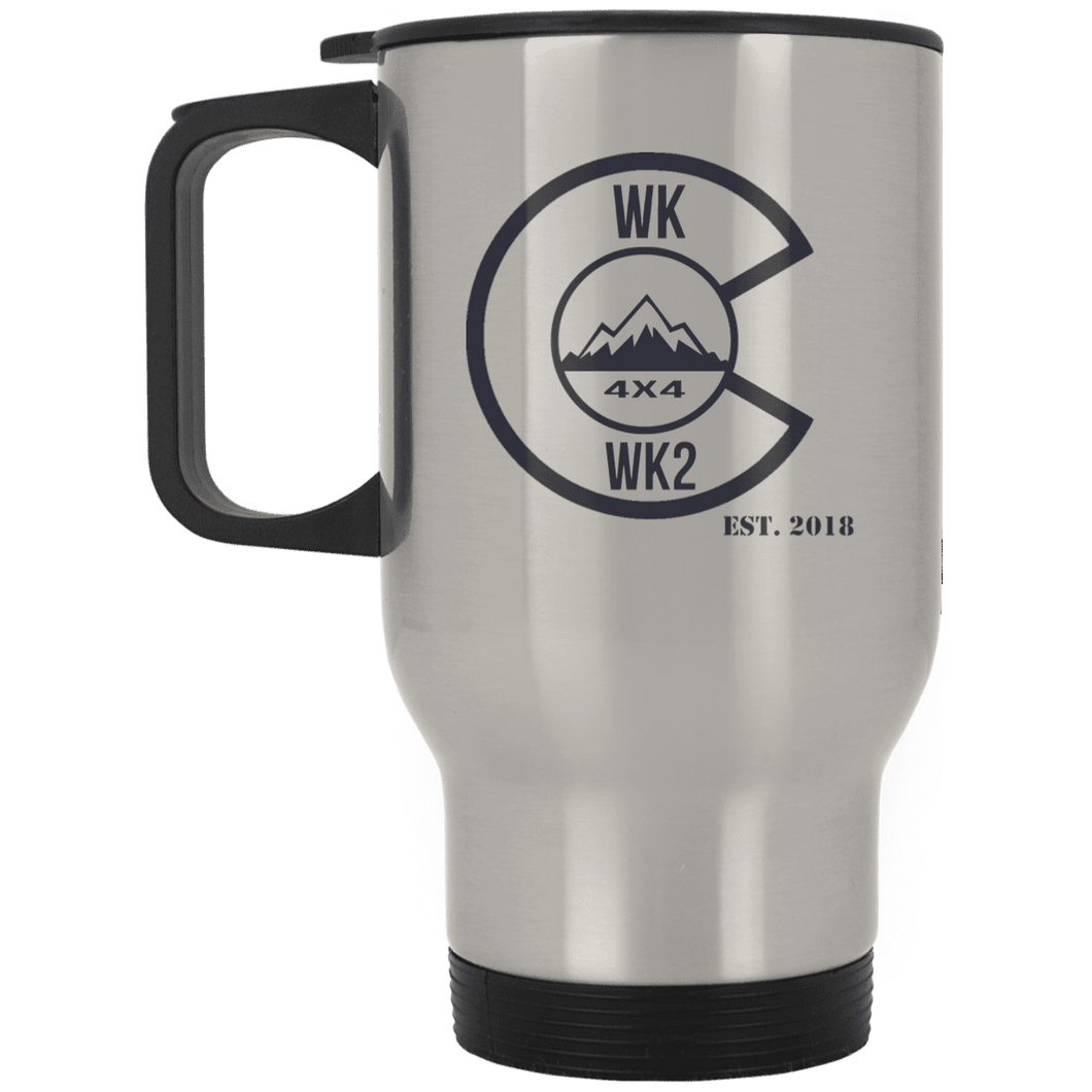 Colorado WK WK2 XP8400S Silver Stainless Travel Mug
