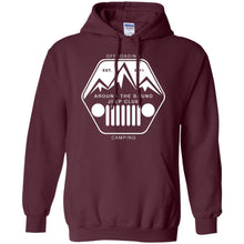 ASJC white logo G185 Gildan Pullover Hoodie 8 oz.