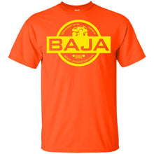 BAJA yellow logo G200B Gildan Youth Ultra Cotton T-Shirt