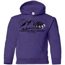 I survived G185B Gildan Youth Pullover Hoodie