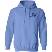 Yeti Motorsports blue logo 2-sided print G185 Gildan Pullover Hoodie 8 oz.