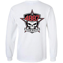 Tyler Racing 2-sided print G240 Gildan LS Ultra Cotton T-Shirt