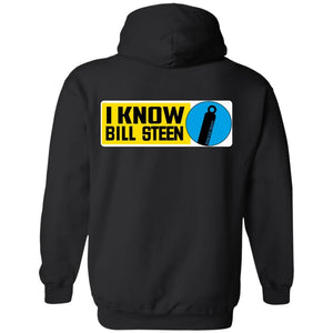 S7S white logo Bill Steen 2-sided print Z66 Pullover Hoodie