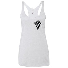 Flop Shop 2-sided print NL6733 Next Level Ladies' Triblend Racerback Tank