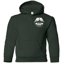 ASJC 2-sided print with Freedom flag on back G185B Gildan Youth Pullover Hoodie