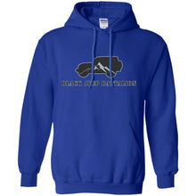 Black Jeep Battalion G185 Gildan Pullover Hoodie 8 oz.