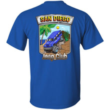 San Diego jeep club 2-sided print 2-sided print G500B Gildan Youth 5.3 oz 100% Cotton T-Shirt