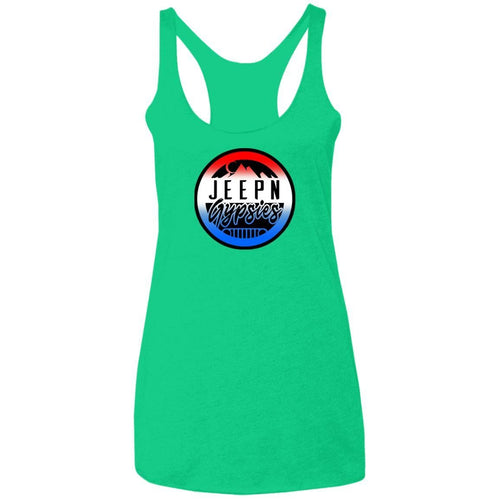 JeepNGypsies NL6733 Next Level Ladies' Triblend Racerback Tank