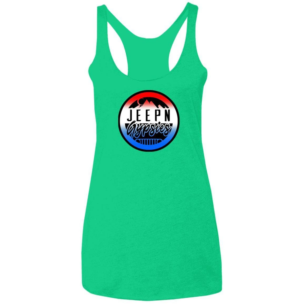 JeepNGypsies NL6733 Next Level Ladies' Triblend Racerback Tank