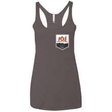 FOJ 2-sided print NL6733 Next Level Ladies' Triblend Racerback Tank