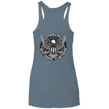 AmericanOffroadCustoms Horizontal NL6733 Ladies' Triblend Racerback Tank