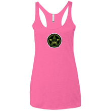 JSK_ Dark Star 2-sided print NL6733 Next Level Ladies' Triblend Racerback Tank