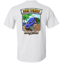 San Diego jeep club 2-sided print 2-sided print G500B Gildan Youth 5.3 oz 100% Cotton T-Shirt